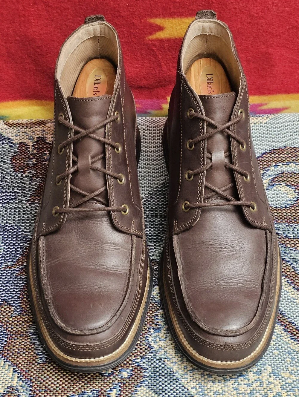 Cole Haan Original Grand Moc Chukka Boots Mens Size 10 Lace Up Brown C26175
